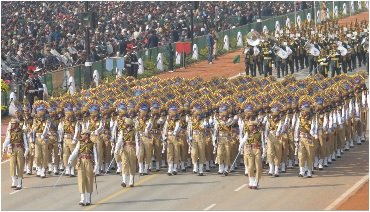 parade at Rajpath 