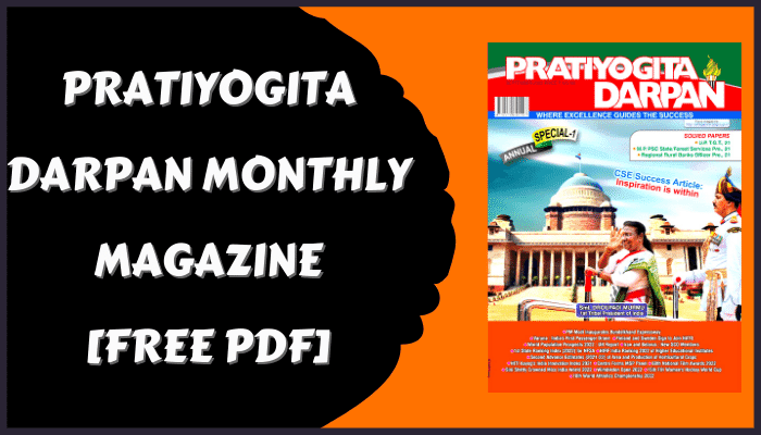 Pratiyogita Darpan April 2024 PDF Free Download