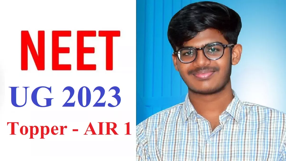 neet topper 2023