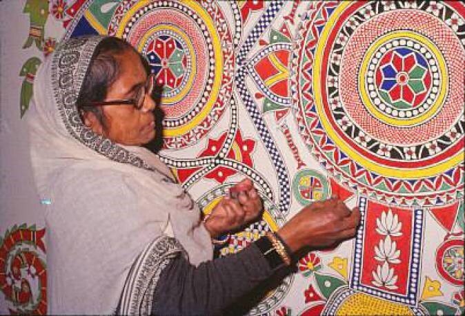 Madhubani Painting Artists Awarded Padma Shri  : Ganga Devi