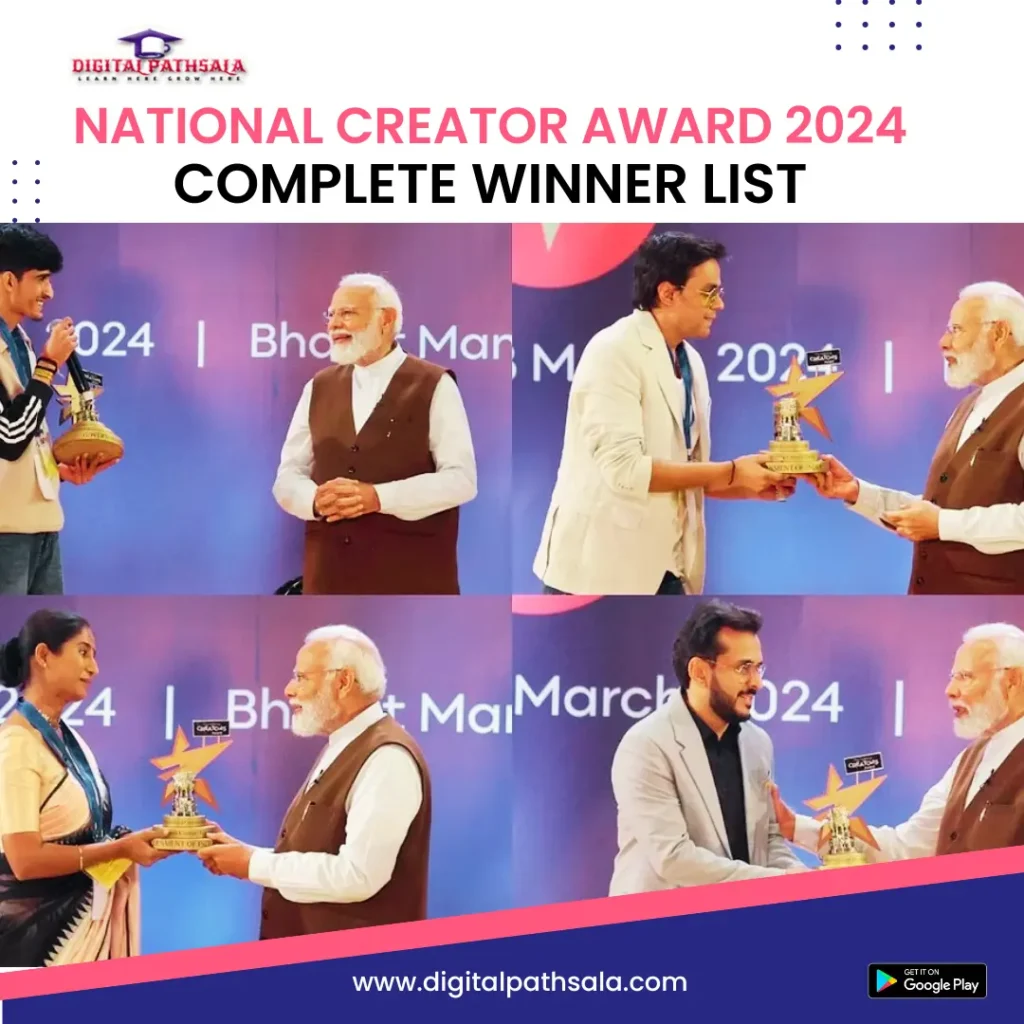 National Creators Award 2024 Winners Complete List