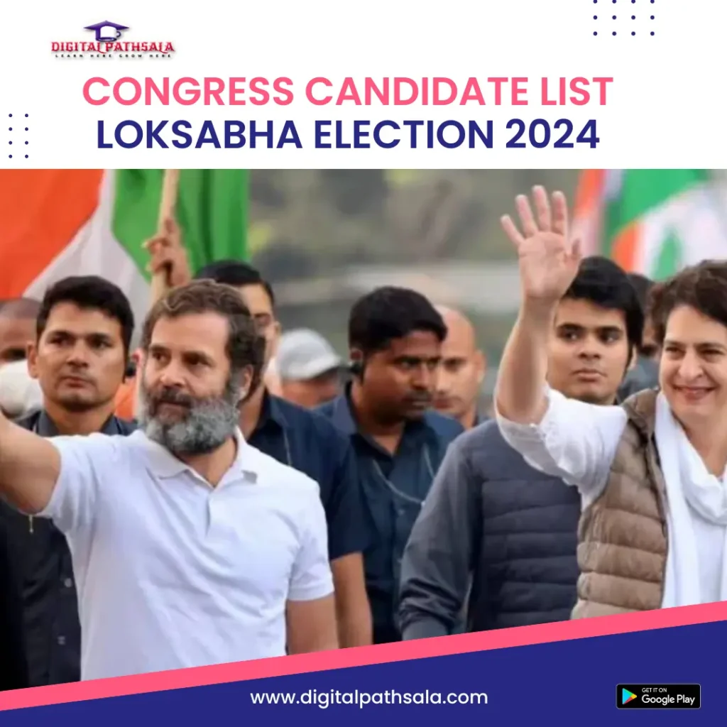 Congress Lok Sabha 2024 Candidates